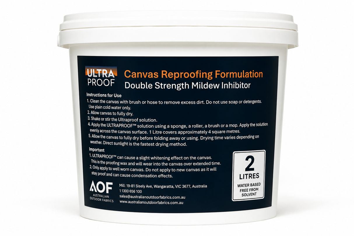 UltraProof Canvas Reproofing Formulation