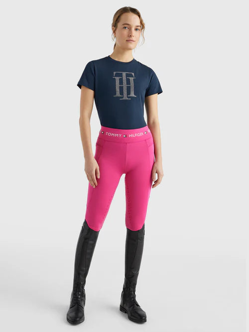 Tommy Hilfiger Manhattan Short Sleeve Rhinestone Tee