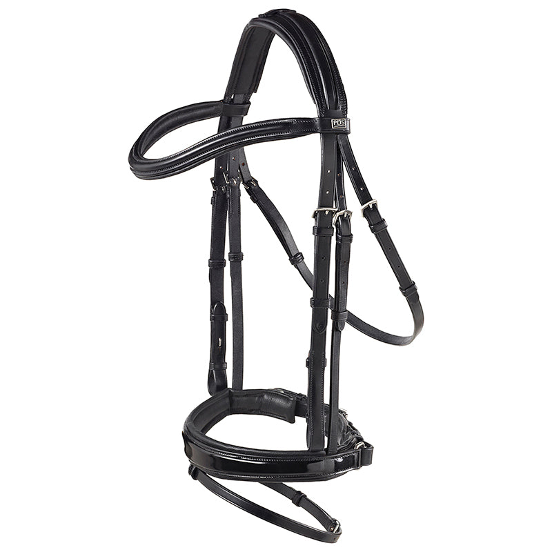 PDS Patent Snaffle Crank Noseband Bridle