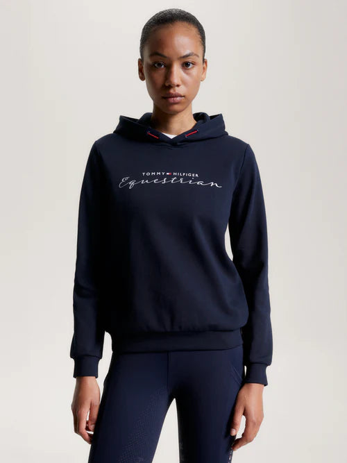 Tommy Hilfiger Metallic Logo Graphic Hoodie