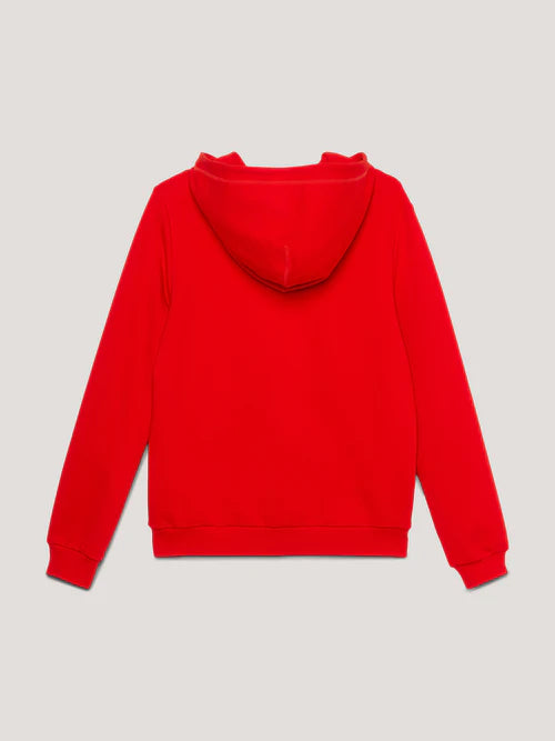 Tommy Hilfiger Metallic Logo Graphic Hoodie