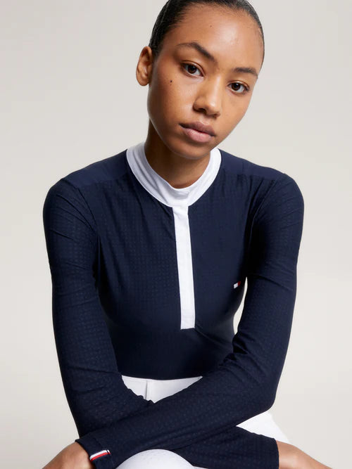 Tommy Hilfiger Chelsea Cooling Long Sleeve Competition Shirt