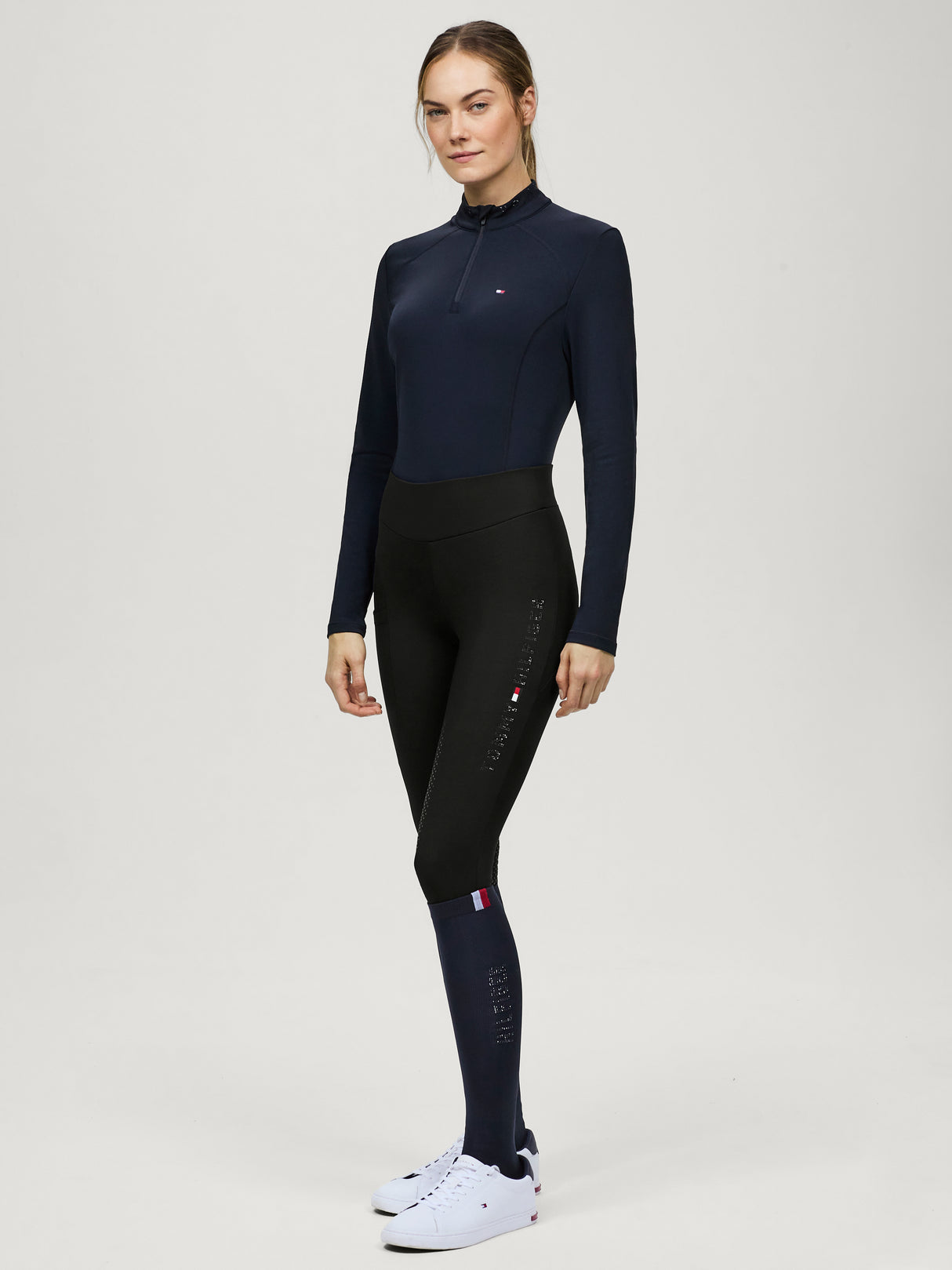 Tommy Hilfiger Elmira All-Year Rhinestone Full Grip Leggings