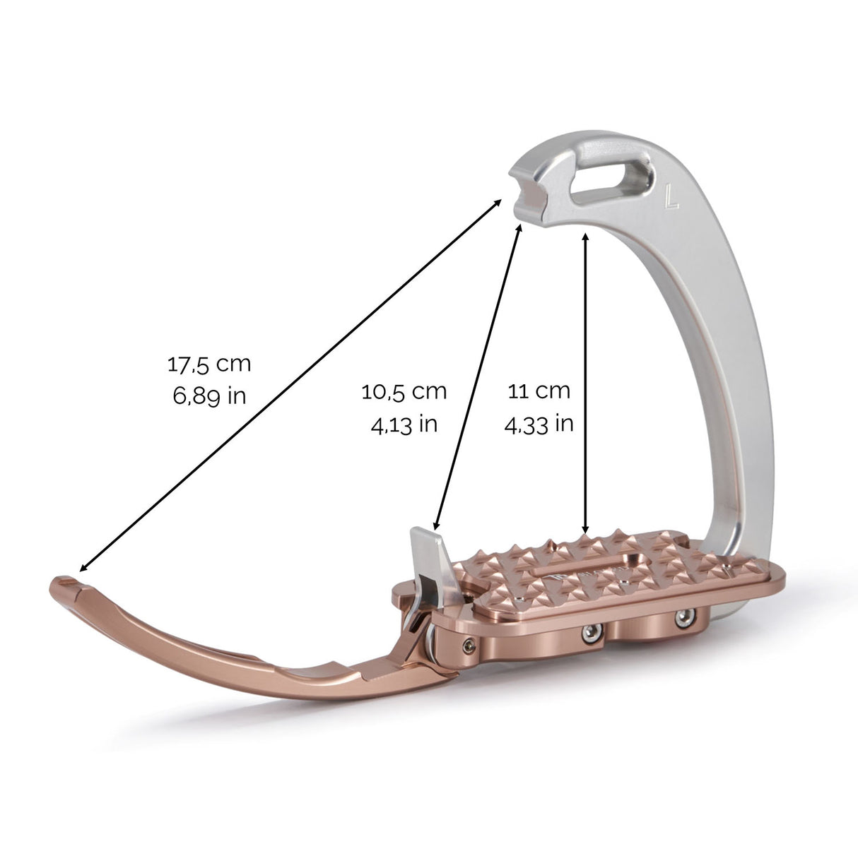 Tech Stirrups - Venice Sloped Medium