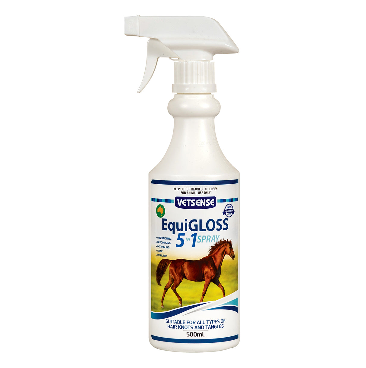 Vetsense Equigloss 5 in 1 Spray 500ml