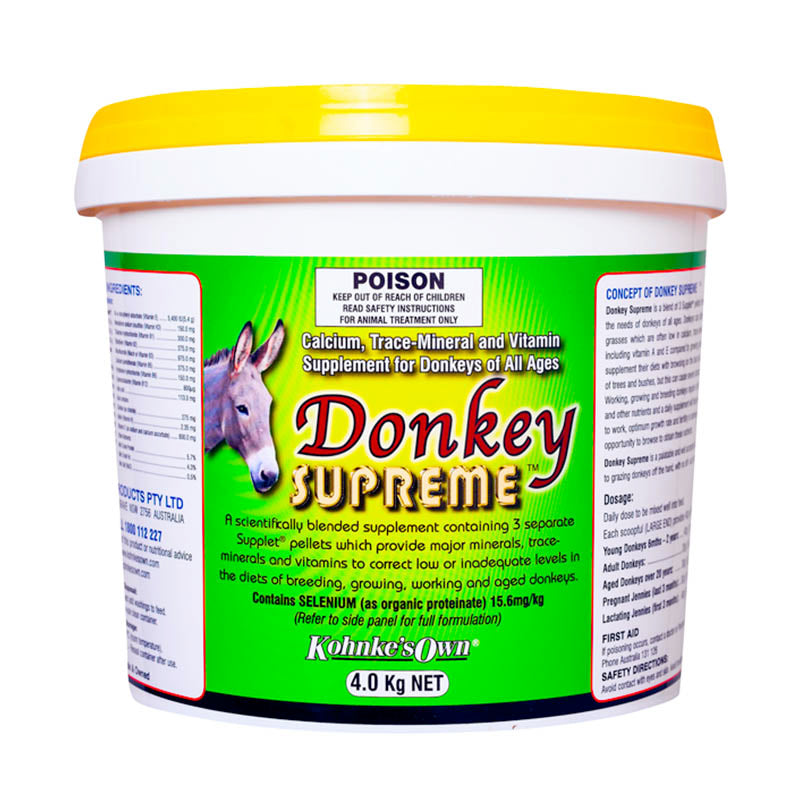 Kohnke's Own Donkey Supreme