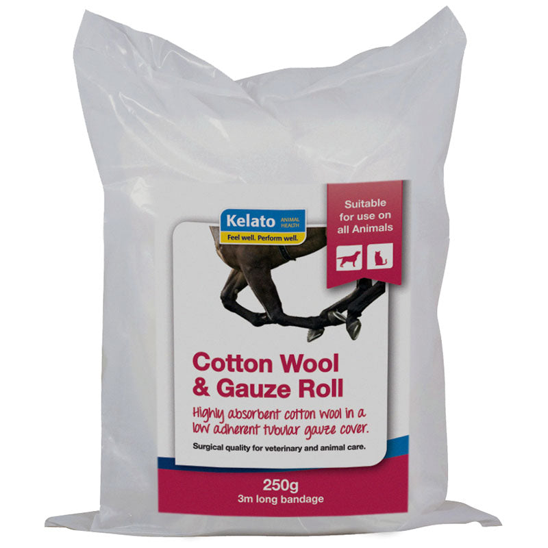 Kelato Cotton Wool & Gauze Roll