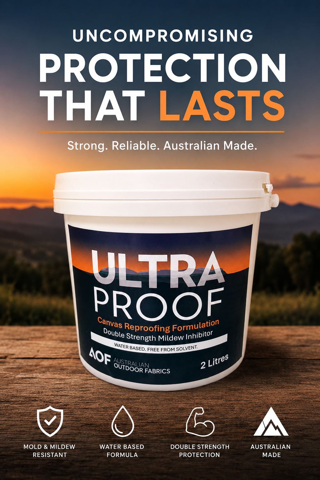UltraProof Canvas Reproofing Formulation