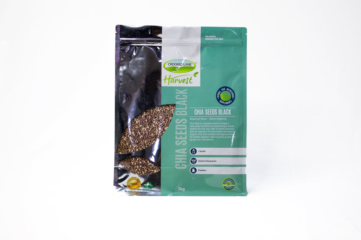 Crooked Lane Harvest Chia Seeds - Black