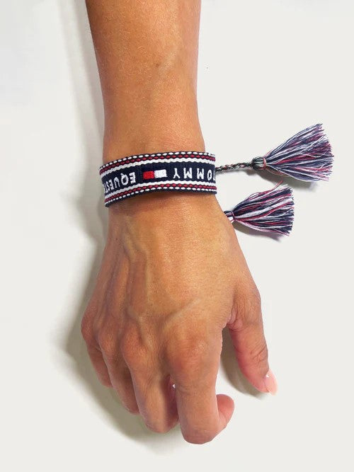 Tommy Hifiger Equestrian Woven Bracelet