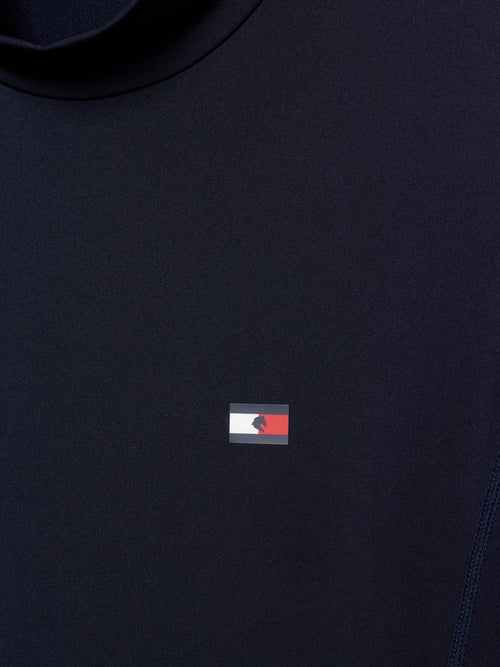 Tommy Hilfiger Long Sleeve Base Layer with Stand-Up Collar