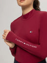 Tommy Hilfiger Long Sleeve Base Layer with Stand-Up Collar