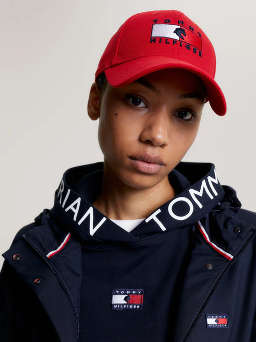 Tommy Hilfiger Montreal Water Repellent Flag Logo Cap