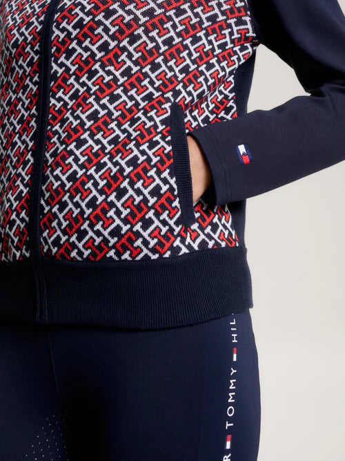 Tommy Hilfiger Amsterdam Monogram Bomber Jacket