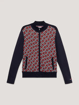 Tommy Hilfiger Amsterdam Monogram Bomber Jacket