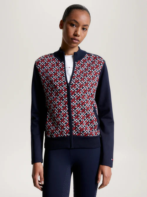 Tommy Hilfiger Amsterdam Monogram Bomber Jacket