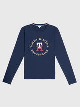 Tommy Hilfiger Ohio Graphic Training Long Sleeve T-Shirt