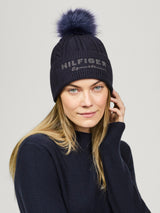 Perry Pompom Beanie