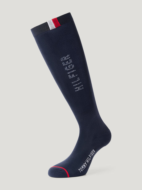 Erie Rhinestone Riding Socks