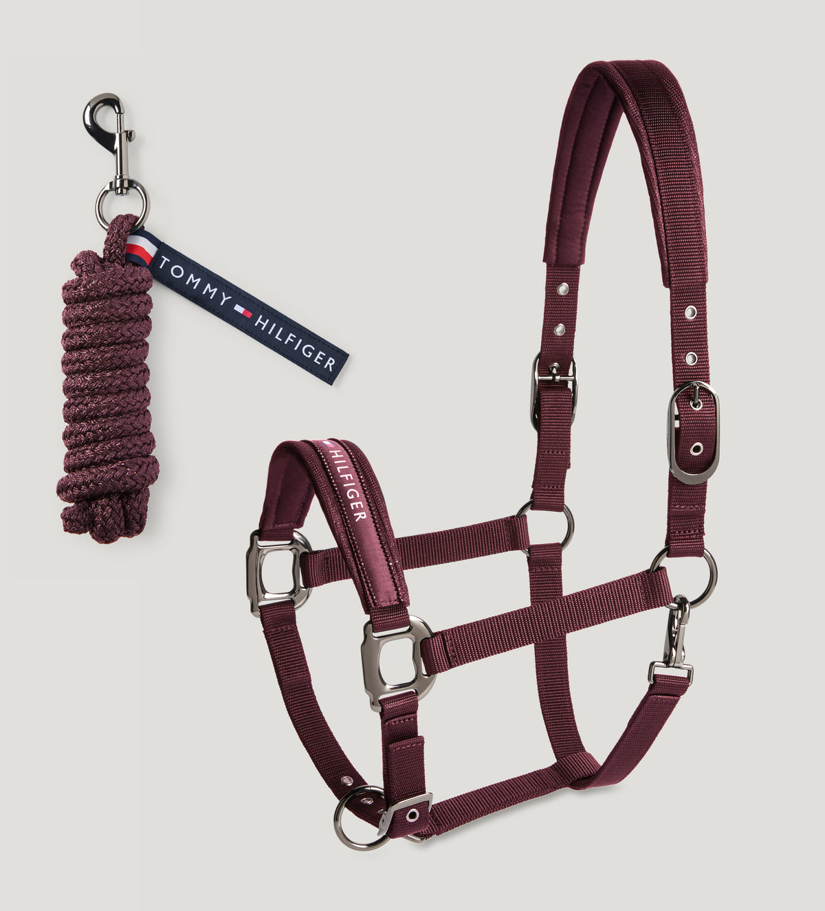 Tommy Hilfiger Yale Shine Set Halter & Lead Rope