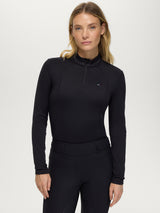 Tommy Hilfiger Cady 1/4 Zip Rhinestone Training Top