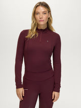 Tommy Hilfiger Cady 1/4 Zip Rhinestone Training Top