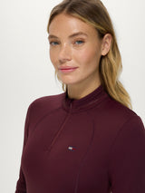 Tommy Hilfiger Cady 1/4 Zip Rhinestone Training Top