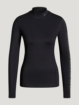 Tommy Hilfiger Amelie Rhinestone High Neck Base Layer