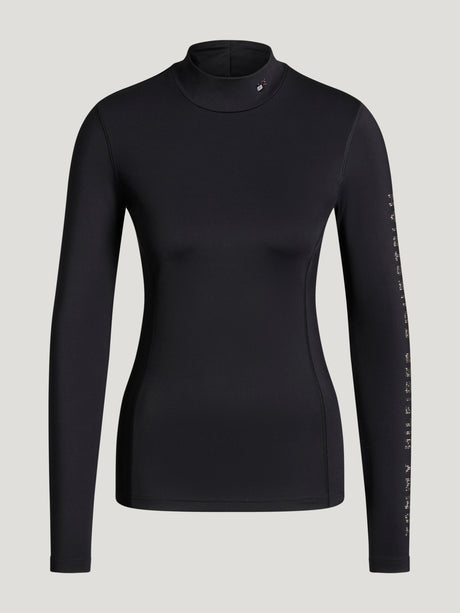 Tommy Hilfiger Amelie Rhinestone High Neck Base Layer