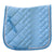 Eurohunter Chelsea Dressage Saddlepad with Diamantes - Light Blue - Full