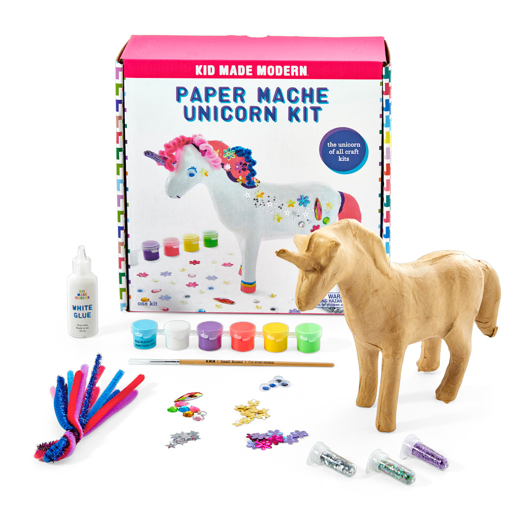 KMM Paint Your Own Paper Mache Unicorn