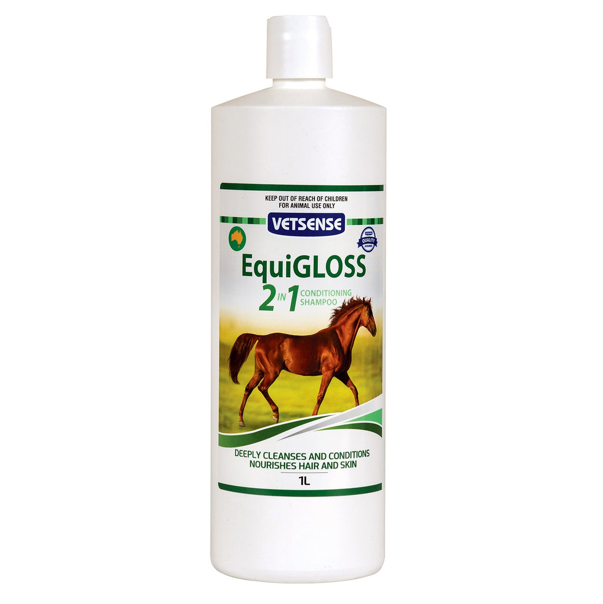 Vetsense Equigloss 2 in 1 Conditioning Shampoo